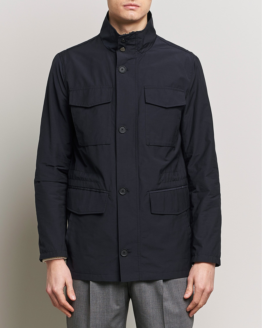 Mies | Takit | Oscar Jacobson | Smyth Field Jacket Navy