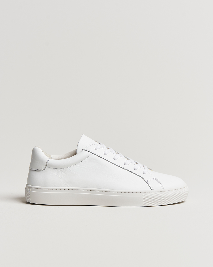 Mies | Tennarit | A Day's March | Marching Leather Sneaker White