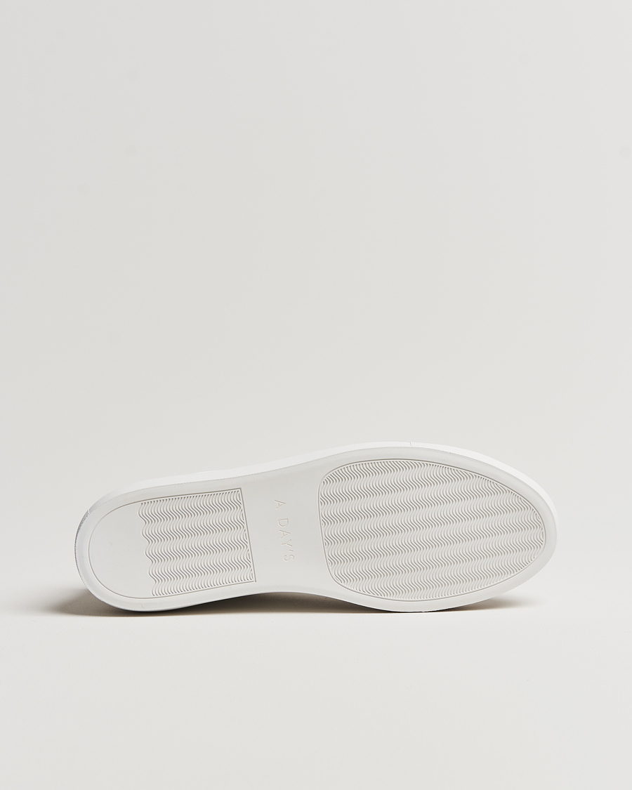 Mies | Tennarit | A Day's March | Marching Leather Sneaker White