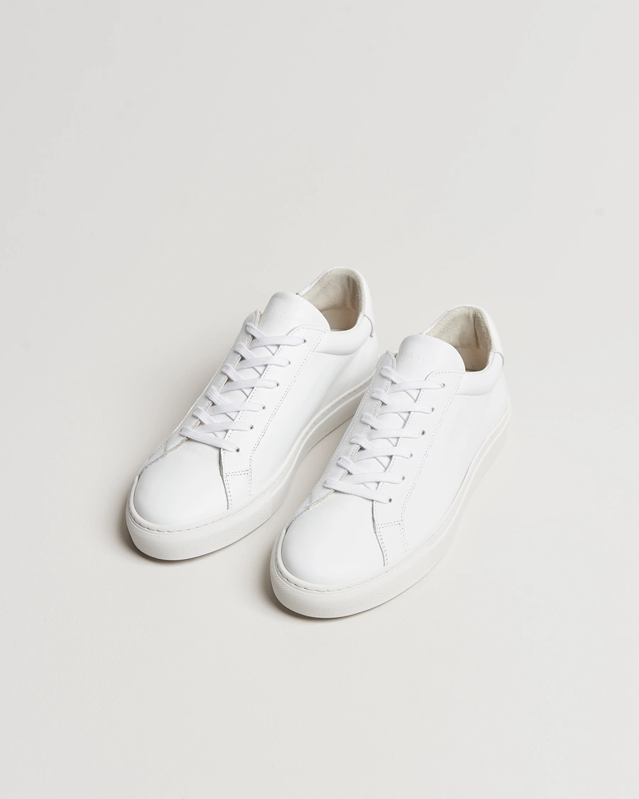 Mies | Tennarit | A Day's March | Leather Marching Sneaker White