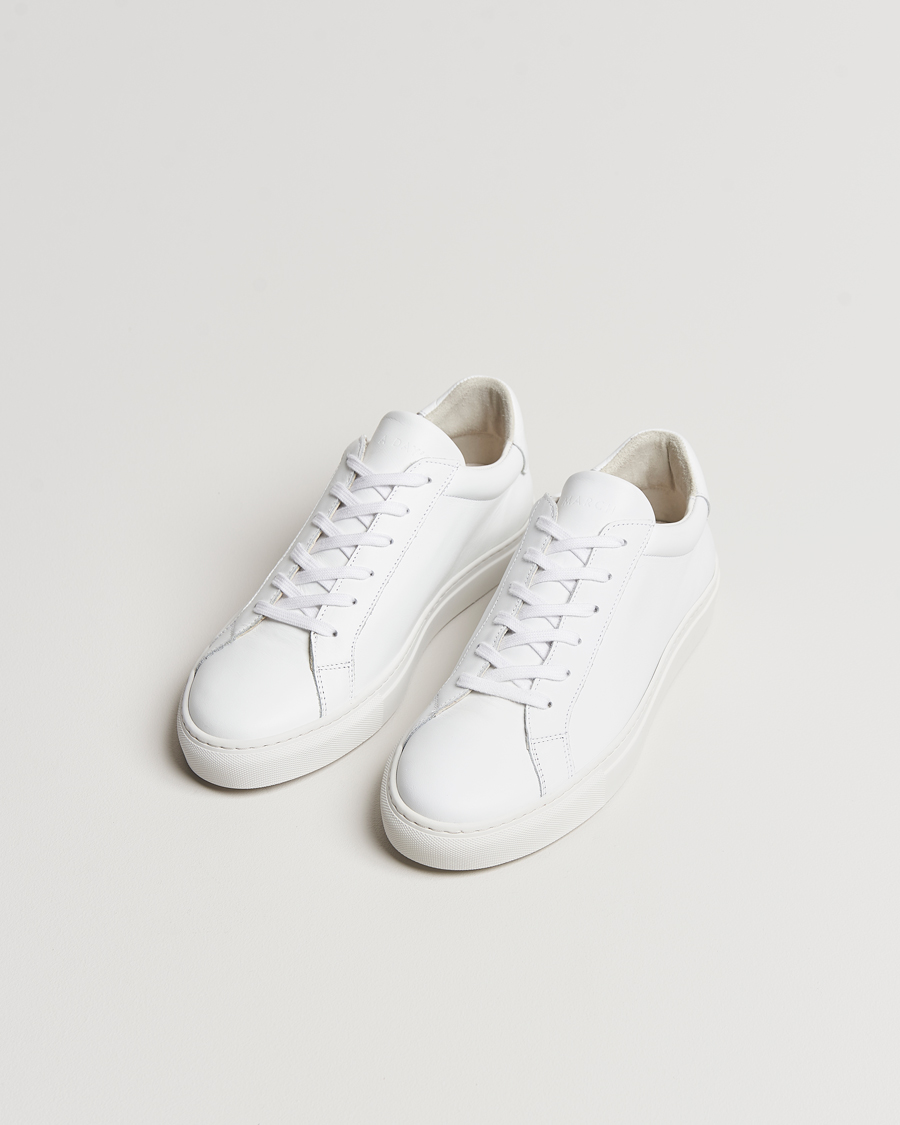 Mies | Tennarit | A Day's March | Marching Leather Sneaker White