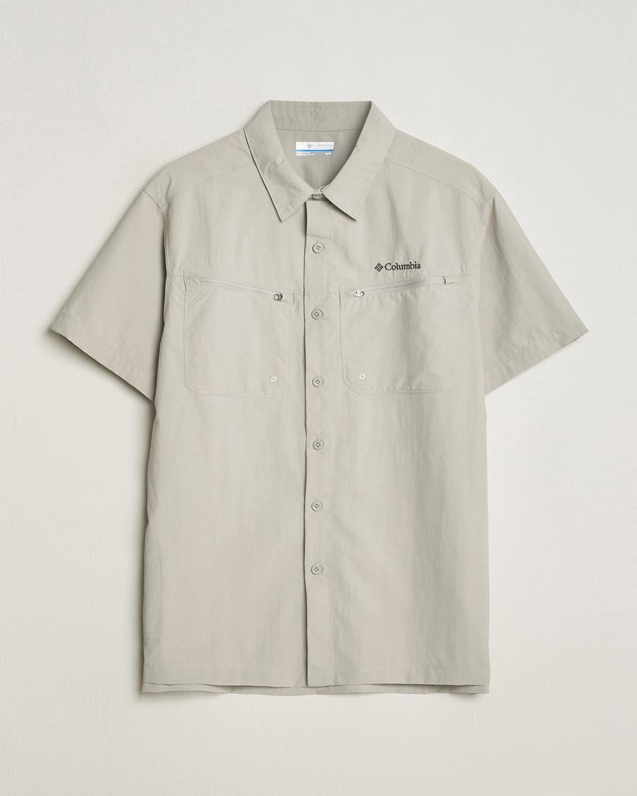Mies | Kauluspaidat | Columbia | Mountaindale Short Sleeve Outdoor Shirt Flint Grey