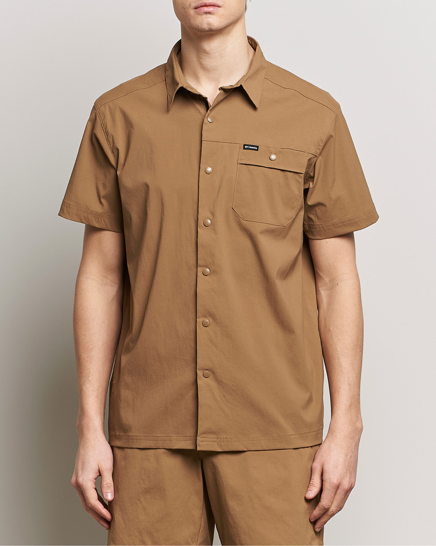 Mies |  | Columbia | Landroamer Ripstop Short Sleeve Shirt Delta