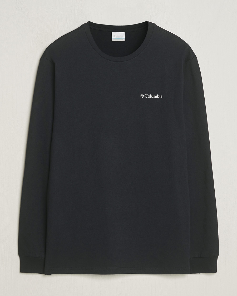 Mies | T-paidat | Columbia | Explorers Canyon Long Sleeve T-Shirt Black