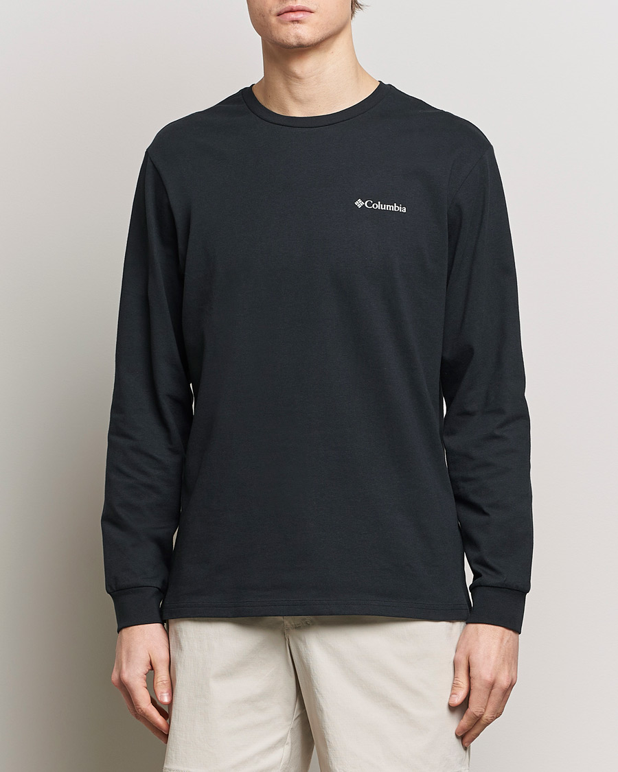 Mies |  | Columbia | Explorers Canyon Long Sleeve T-Shirt Black