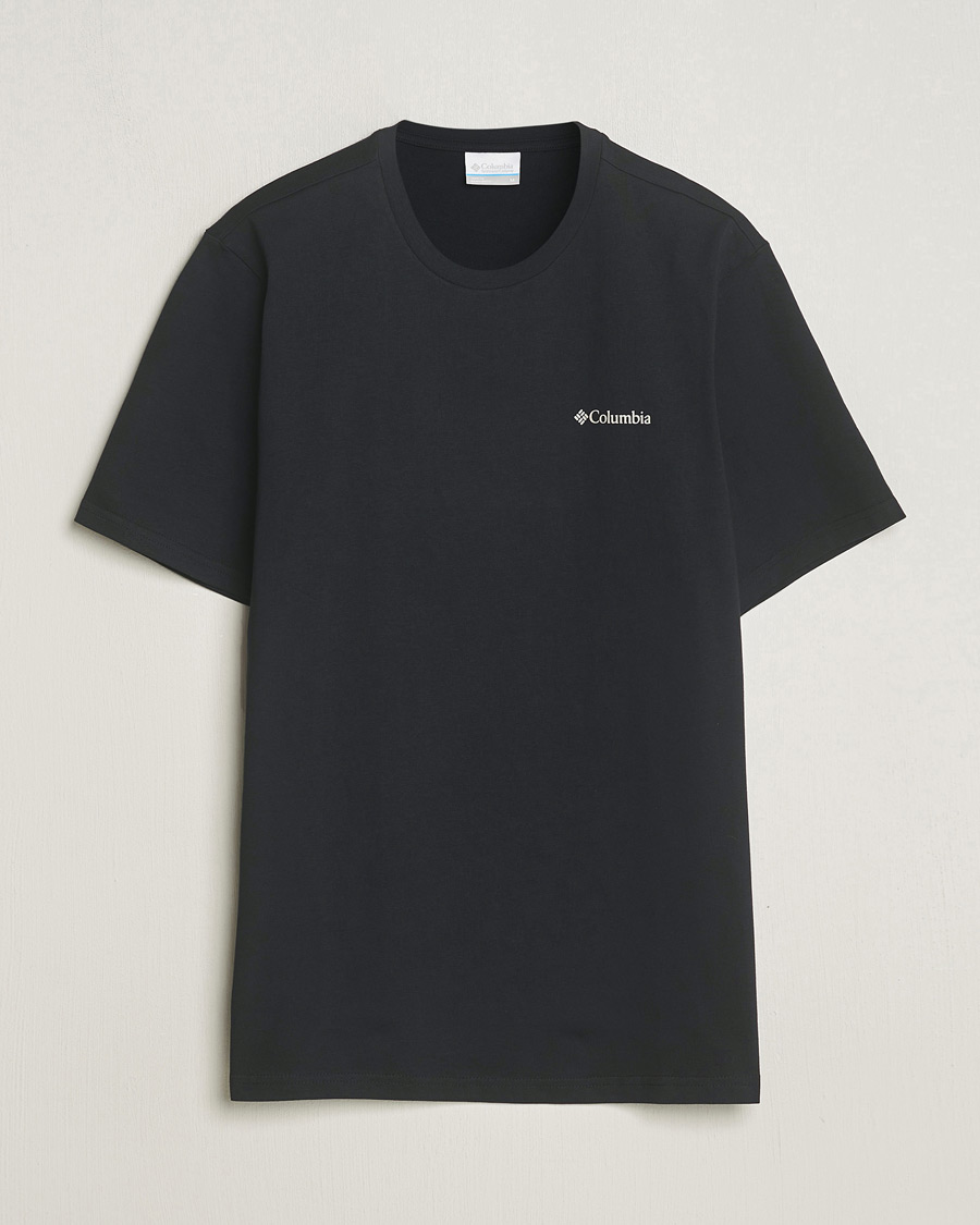 Mies | T-paidat | Columbia | Explorers Canyon Back Print T-Shirt Black