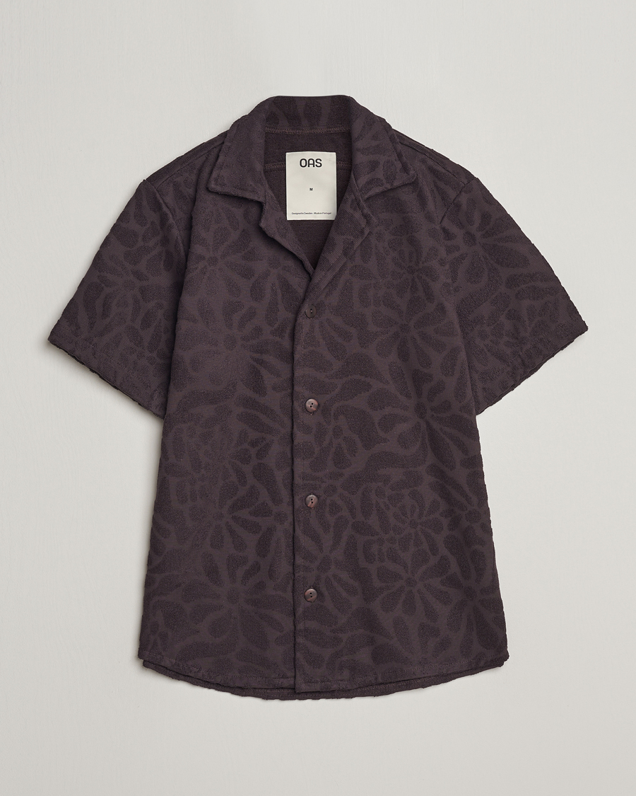 Mies | Kauluspaidat | OAS | Terry Cuba Short Sleeve Shirt Blossom