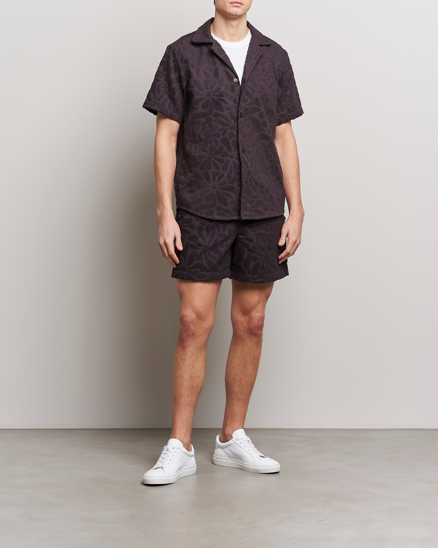 Mies | Kauluspaidat | OAS | Terry Cuba Short Sleeve Shirt Blossom