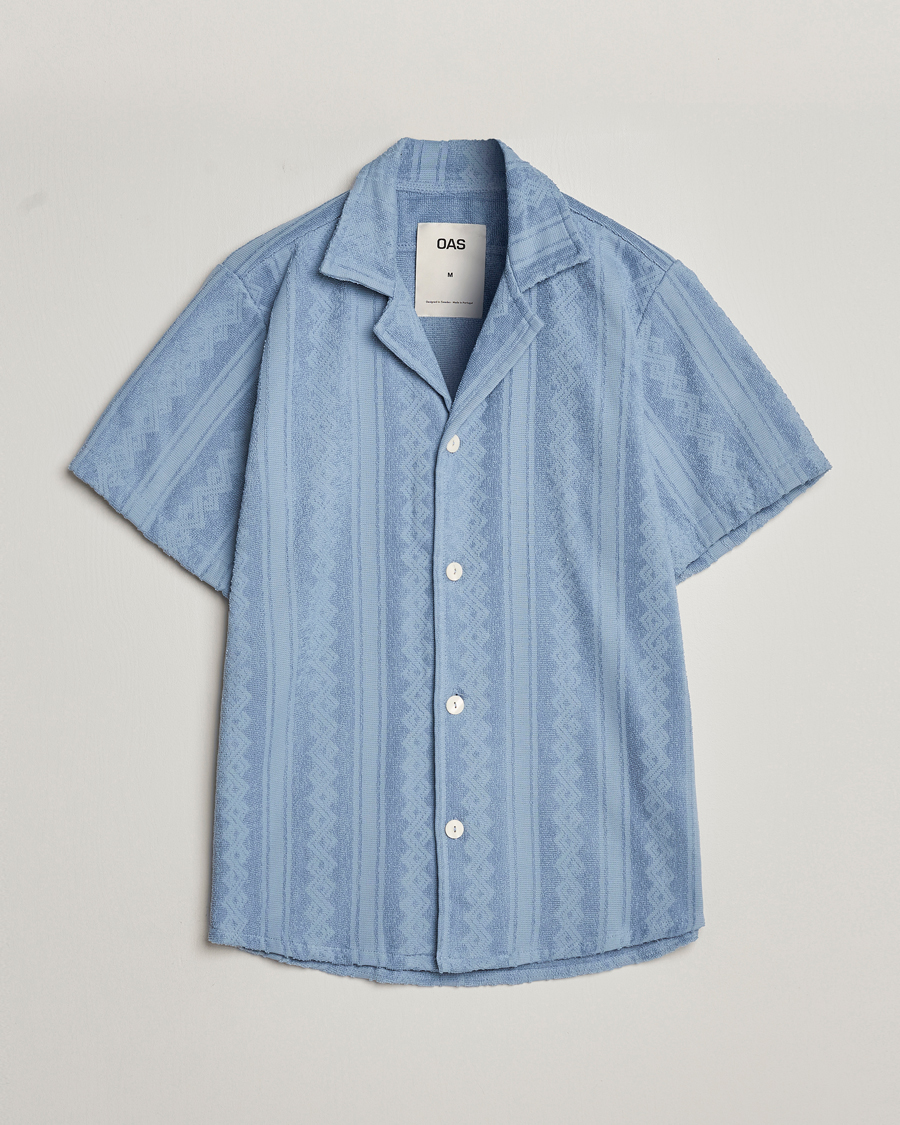 Mies | Kauluspaidat | OAS | Terry Cuba Short Sleeve Shirt Ancora