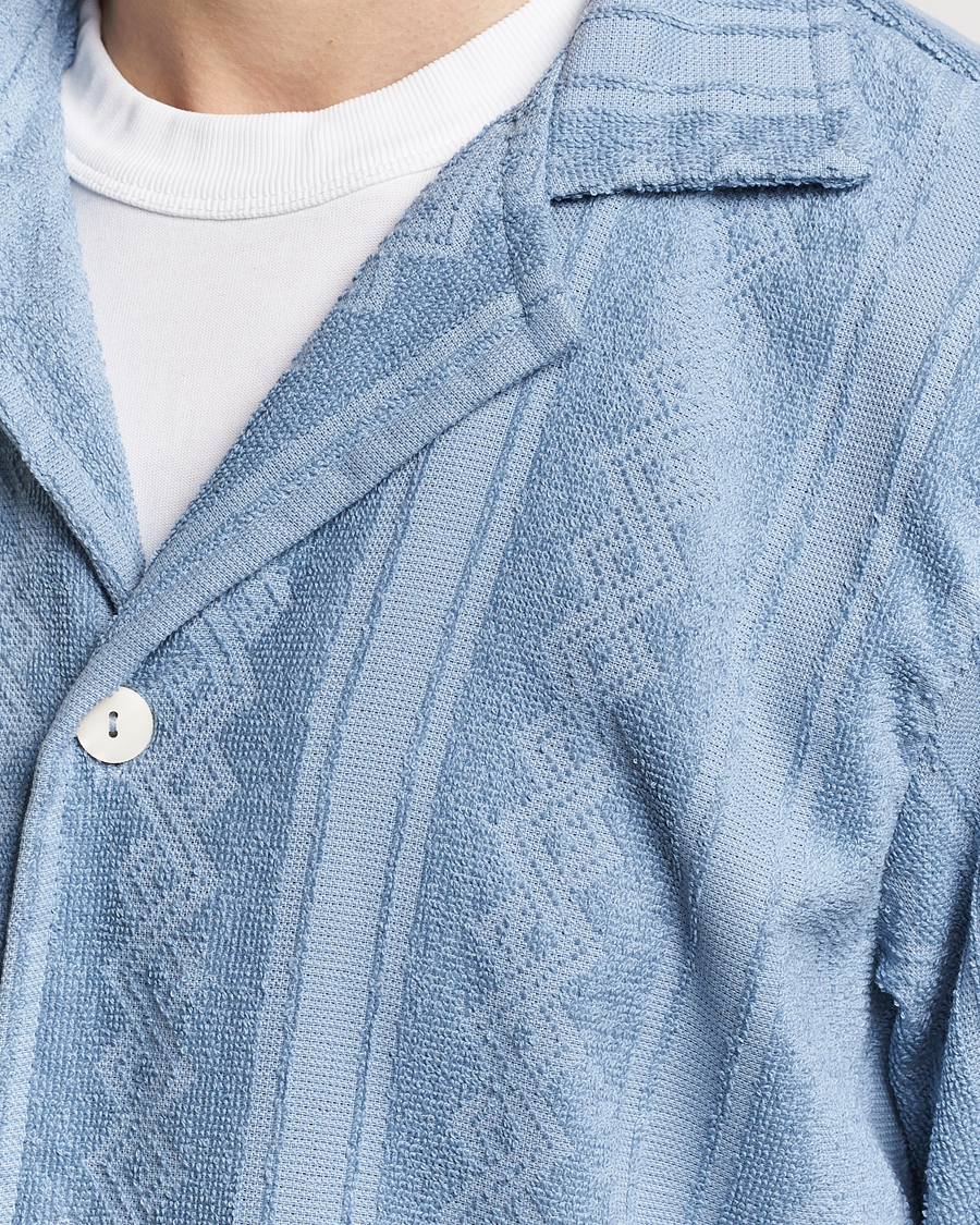 Mies | Kauluspaidat | OAS | Terry Cuba Short Sleeve Shirt Ancora