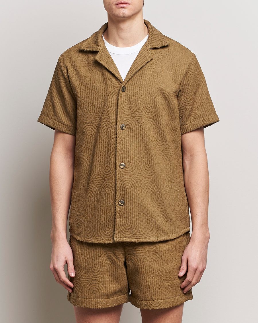 Mies | Kauluspaidat | OAS | Terry Cuba Short Sleeve Shirt Zabyrinth