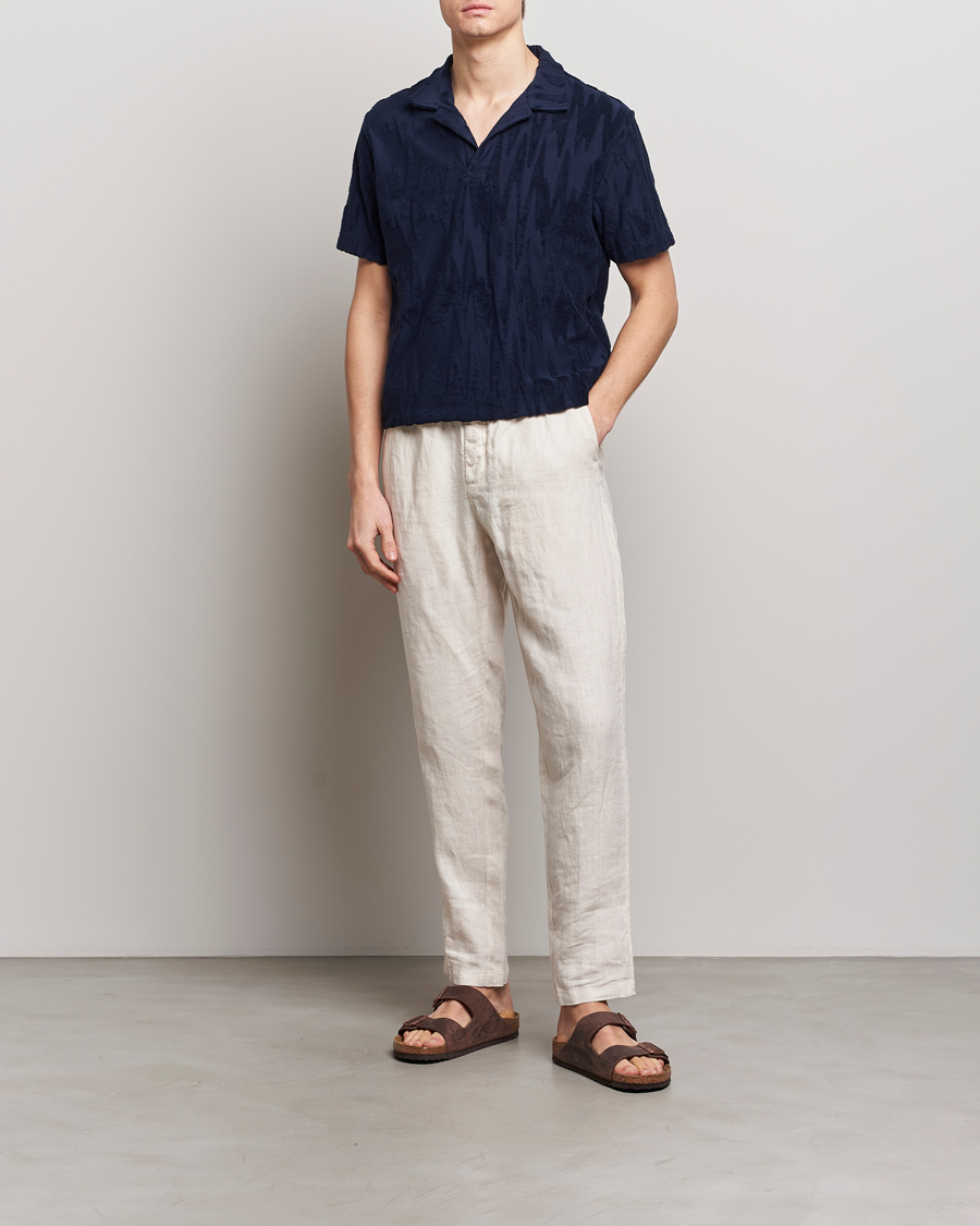 Mies | Pikeet | OAS | Short Sleeve Terry Polo Glitch