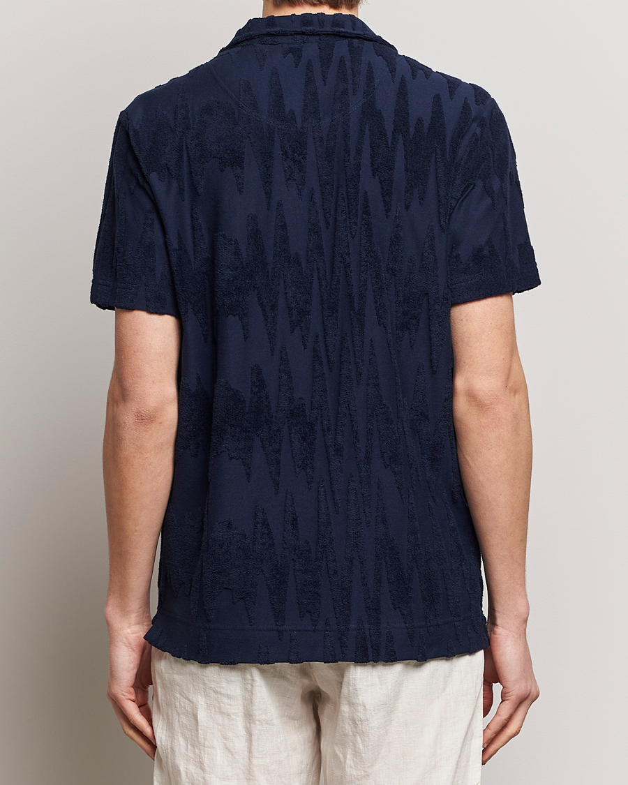 Mies | Pikeet | OAS | Short Sleeve Terry Polo Glitch