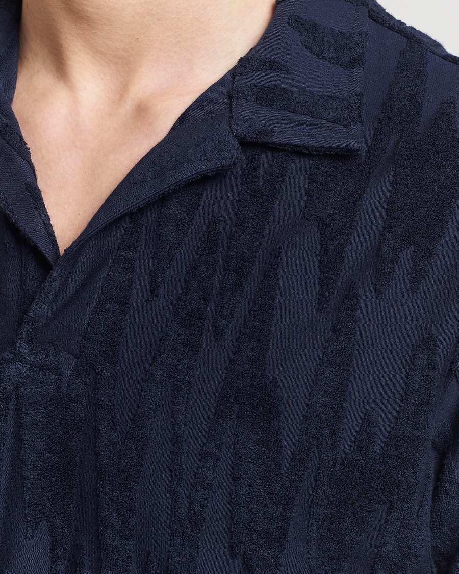 Mies | Pikeet | OAS | Short Sleeve Terry Polo Glitch