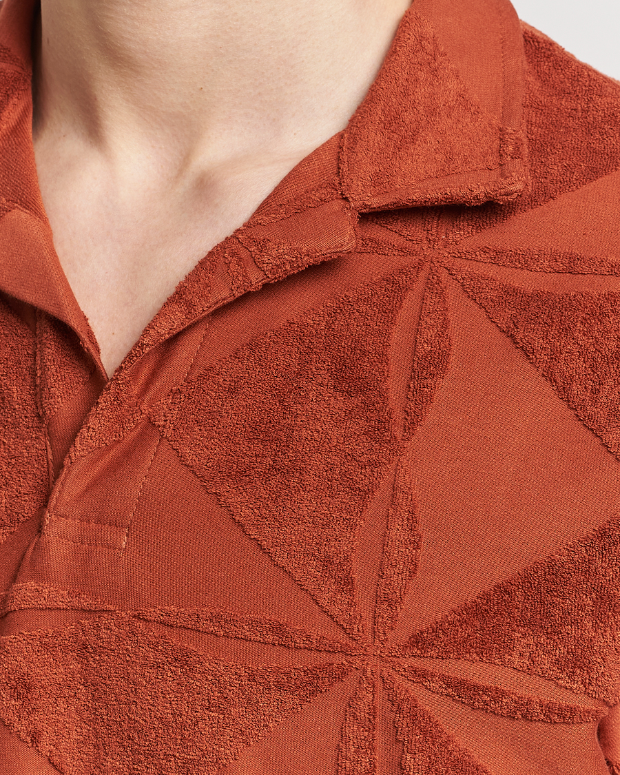 Mies | Pikeet | OAS | Short Sleeve Terry Polo Plateau