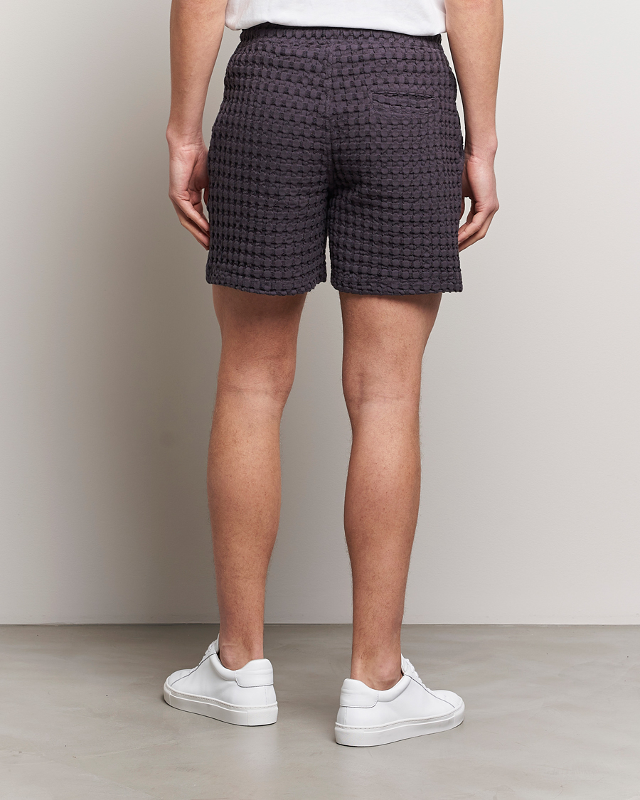 Mies | Shortsit | OAS | Porto Waffle Shorts Nearly Black