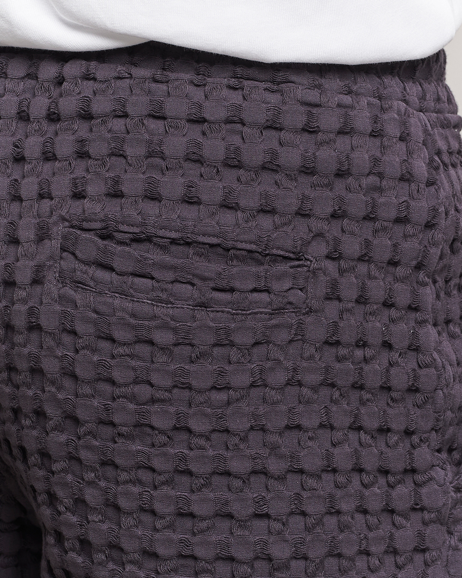 Mies | Shortsit | OAS | Porto Waffle Shorts Nearly Black