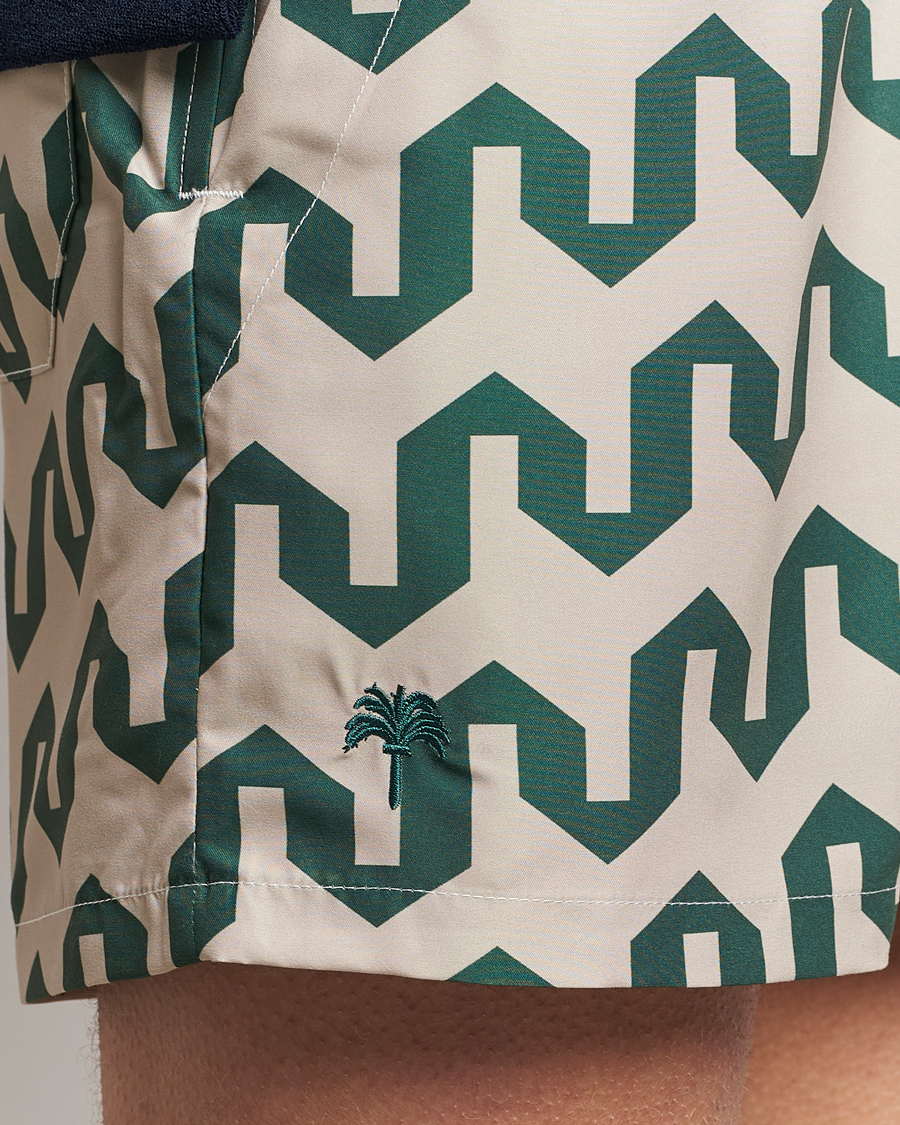 Mies | Uimahousut | OAS | Printed Swimshorts Atlas