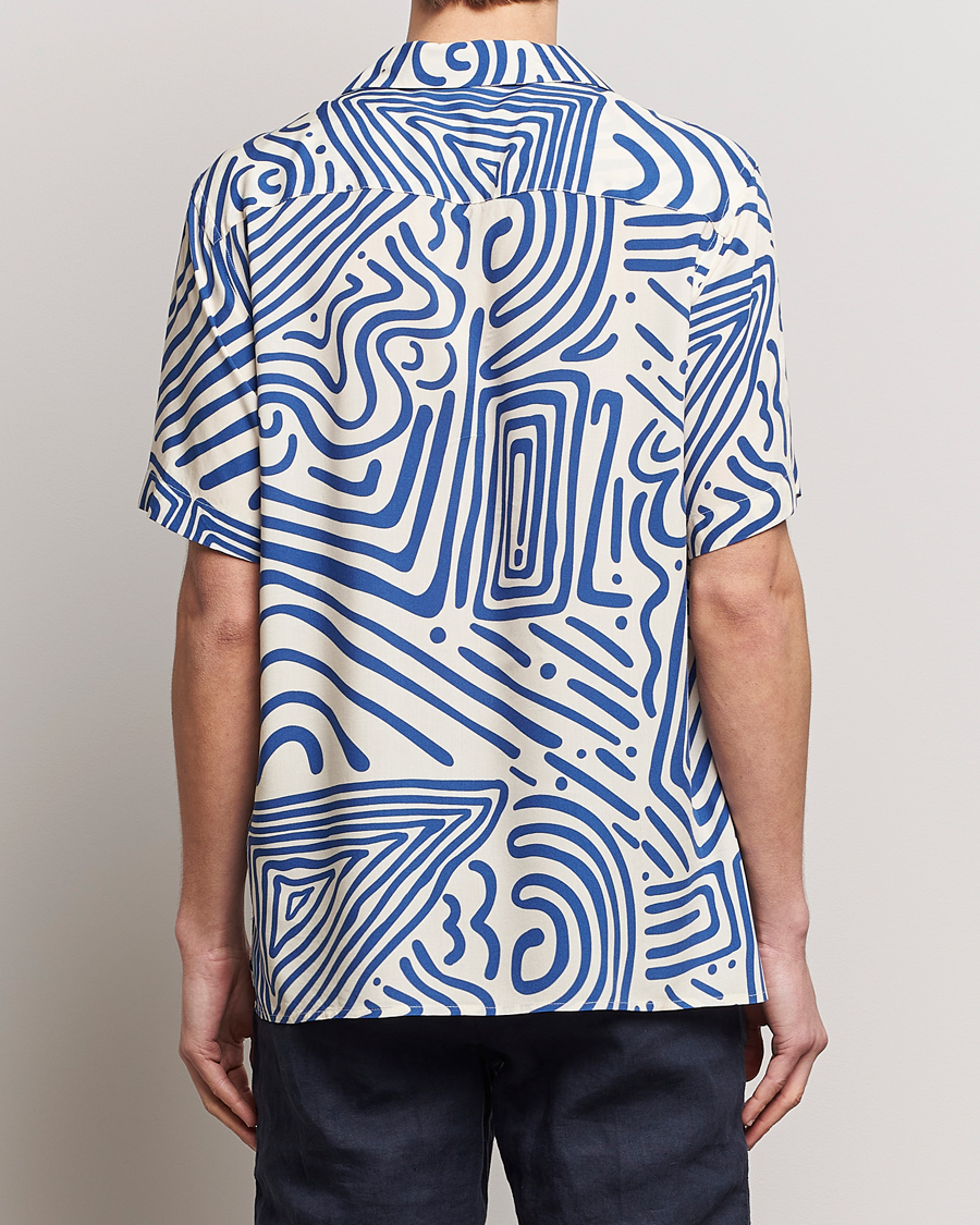 Mies | Kauluspaidat | OAS | Viscose Resort Short Sleeve Shirt Eldovado