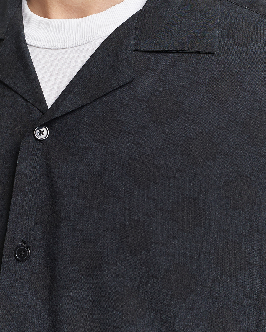 Mies | Kauluspaidat | OAS | Viscose Resort Short Sleeve Shirt San Sebastian