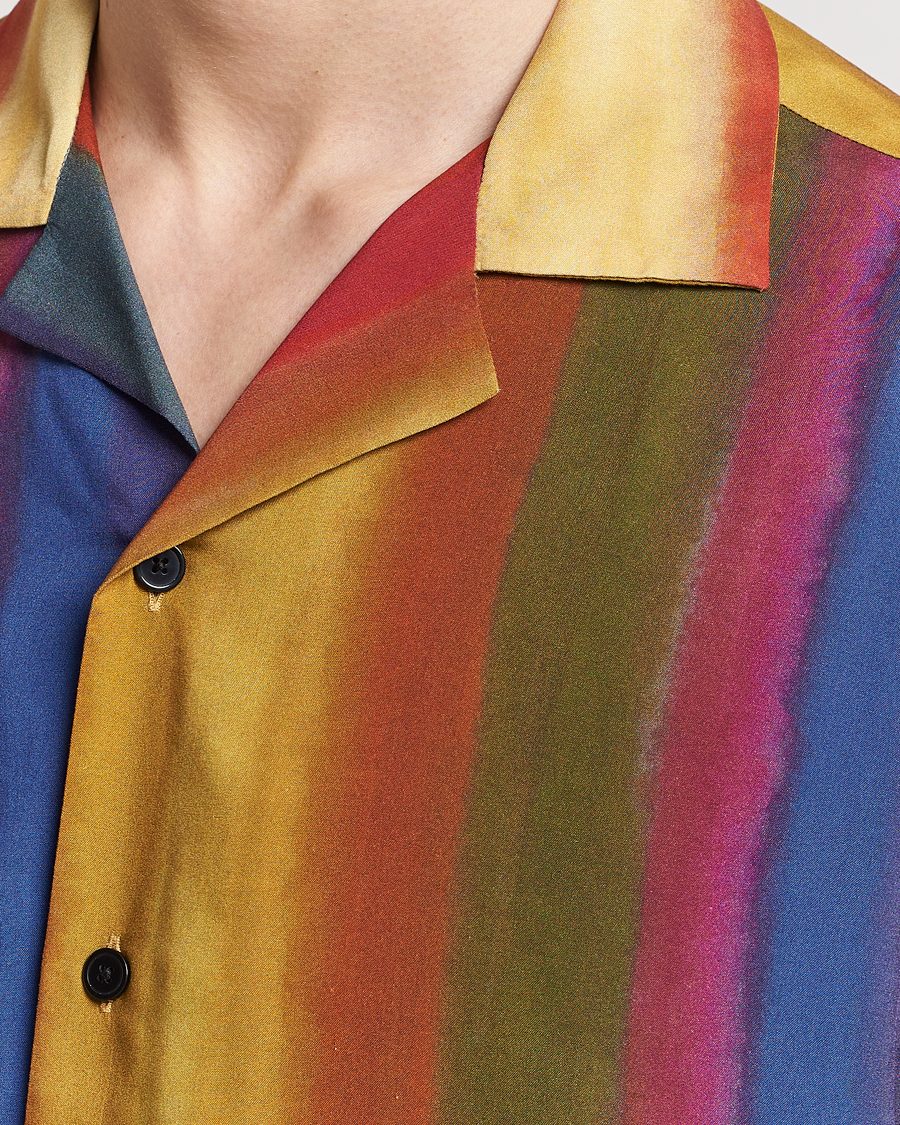 Mies | Kauluspaidat | OAS | Viscose Resort Short Sleeve Shirt Terrane