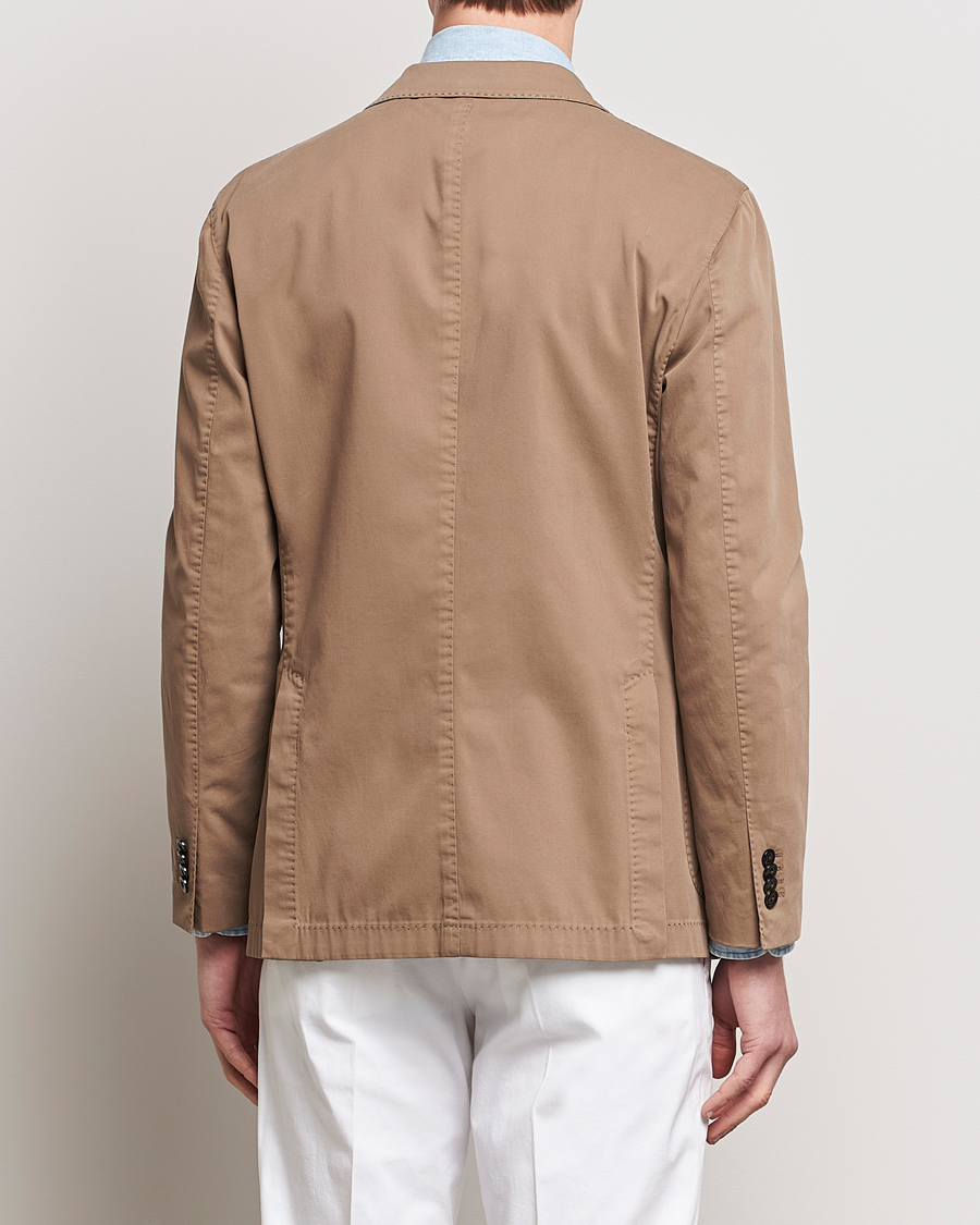 Mies | Pikkutakit | Boglioli | K Jacket Cotton Stretch Blazer Beige