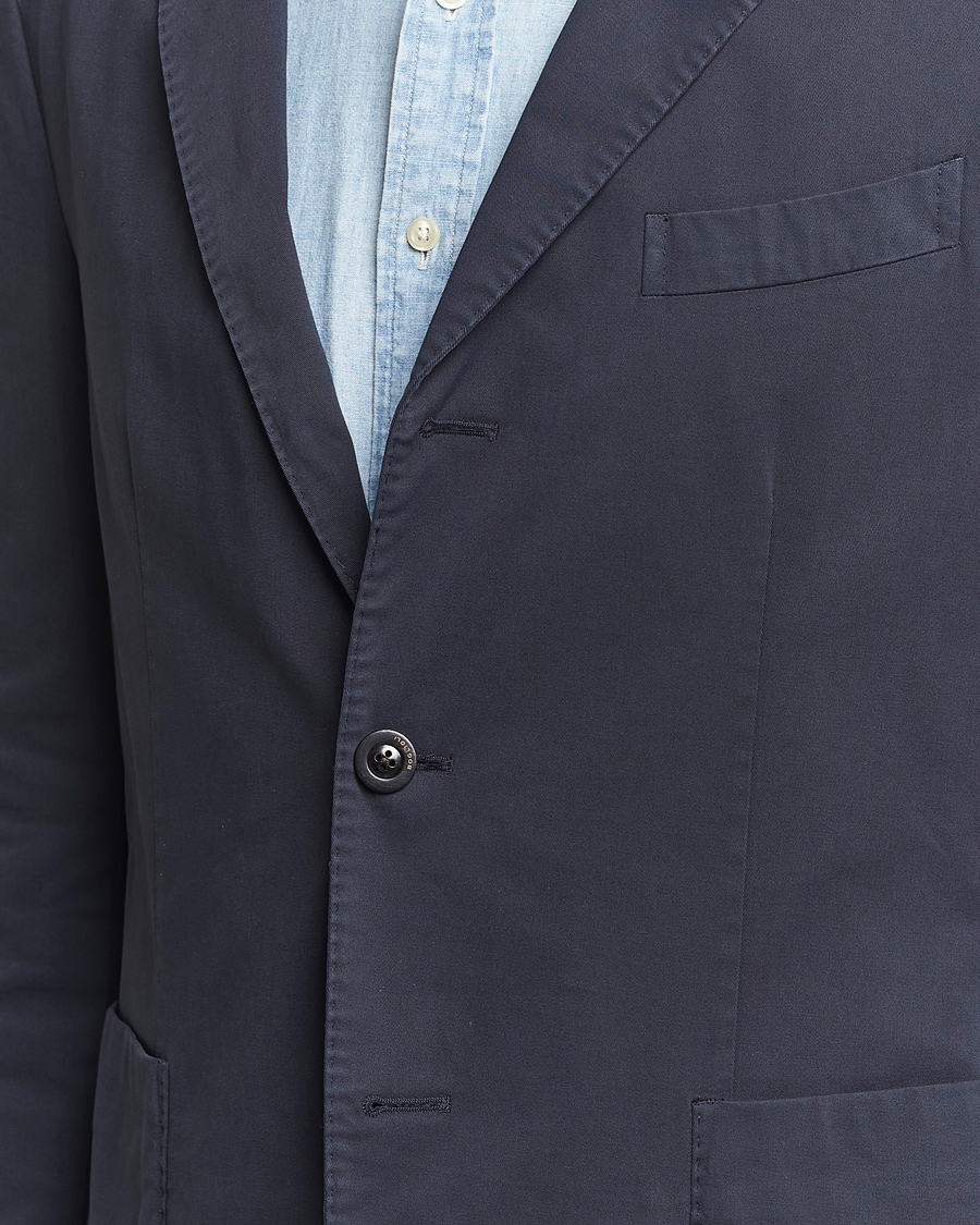 Mies | Pikkutakit | Boglioli | K Jacket Cotton Stretch Blazer Navy