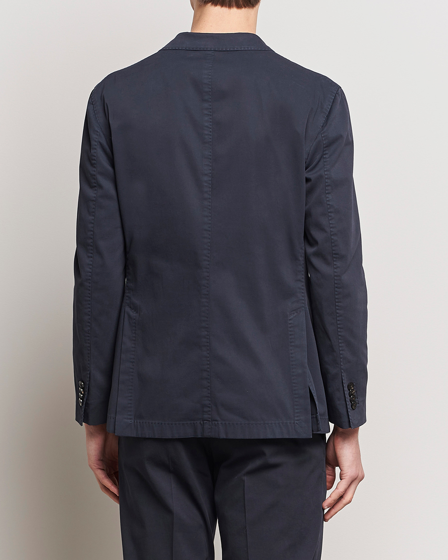Mies | Pikkutakit | Boglioli | K Jacket Double Breasted Cotton Blazer Navy