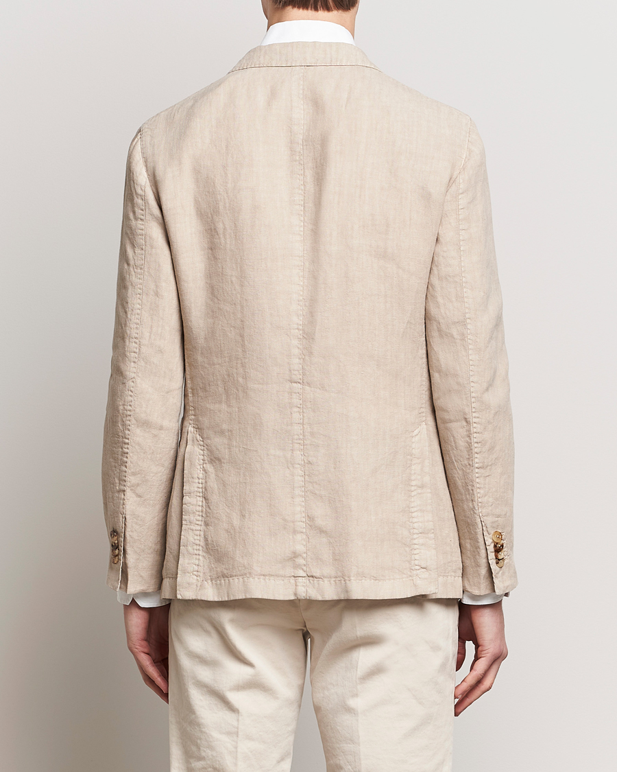 Mies | Pikkutakit | Boglioli | K Jacket Linen Blazer Light Beige
