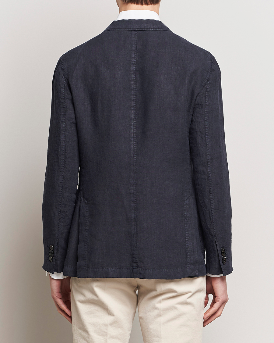 Mies | Pikkutakit | Boglioli | K Jacket Linen Blazer Navy