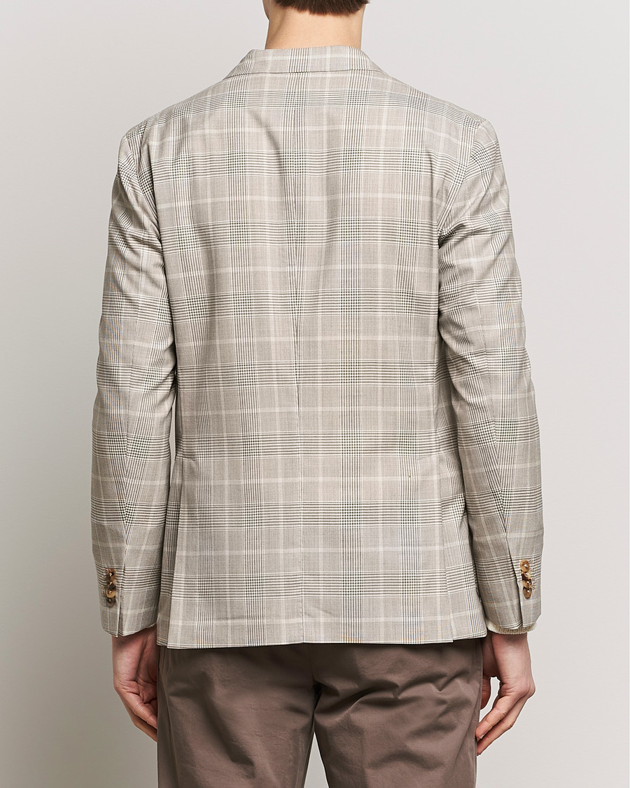 Mies | Pikkutakit | Boglioli | K Jacket Prince Of Wales Blazer Light Beige