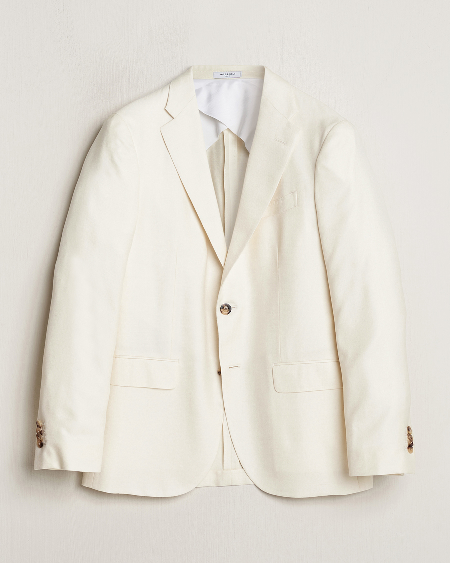 Mies | Pikkutakit | Boglioli | Cashmere/Silk Cocktail Jacket Off White