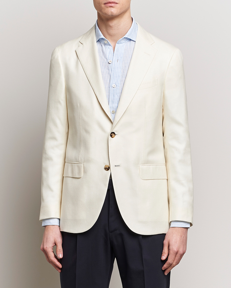 Mies | Pikkutakit | Boglioli | Cashmere/Silk Cocktail Jacket Off White