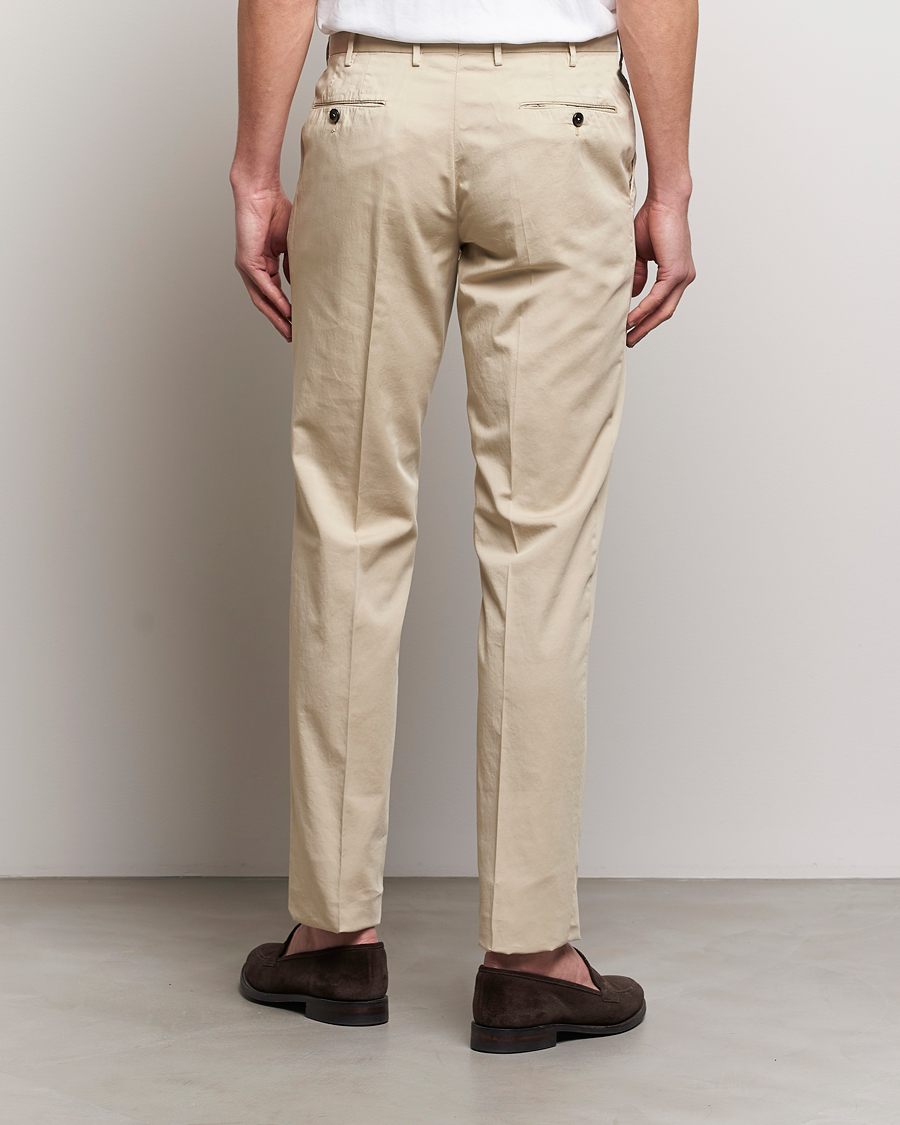 Mies | Housut | PT01 | Slim Fit Garment Dyed Stretch Chinos Beige