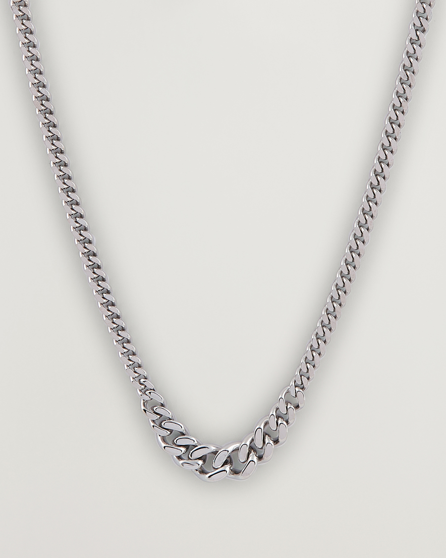 Mies | Tom Wood Dean Chain Necklace Silver | Tom Wood | Dean Chain Necklace Silver