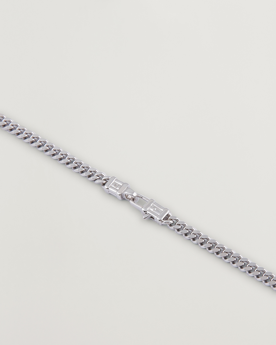 Mies | Tom Wood Dean Chain Necklace Silver | Tom Wood | Dean Chain Necklace Silver