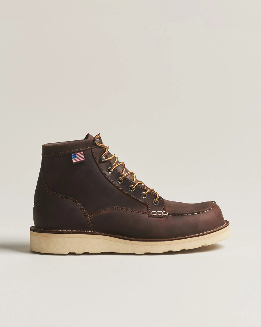 Mies | Nilkkurit | Danner | Bull Run Leather Moc Toe Boot Brown