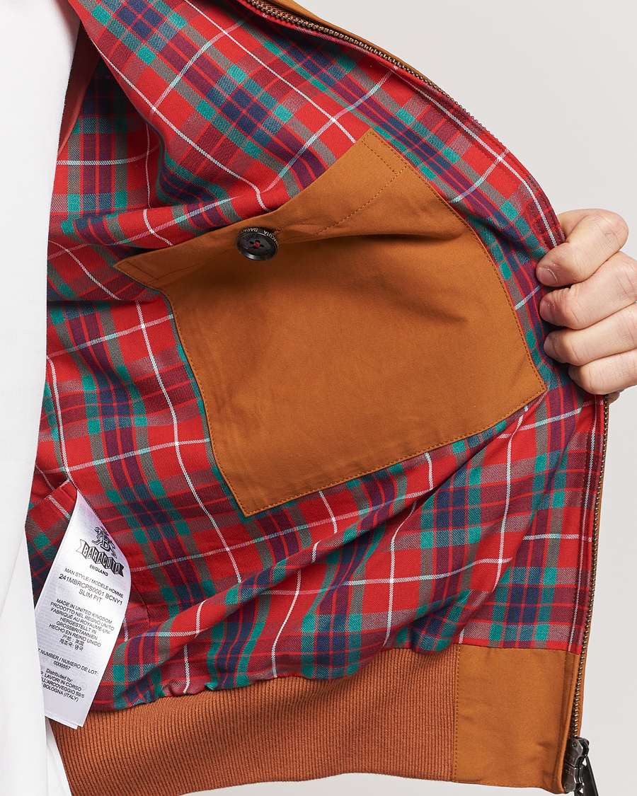 Mies | Takit | Baracuta | G9 Original Harrington Jacket Pumpkin Spice