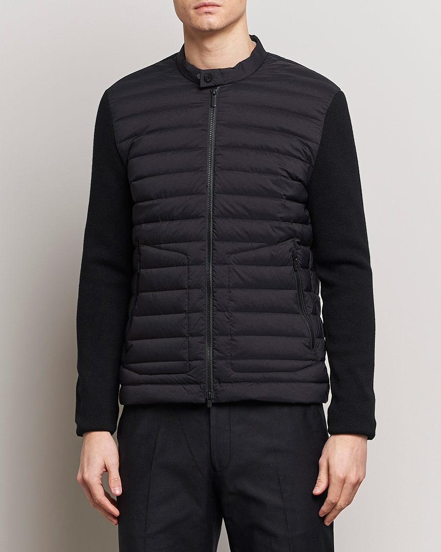 Mies |  | UBR | Super Sonic Savile Wool Hybrid Jacket Black Wool