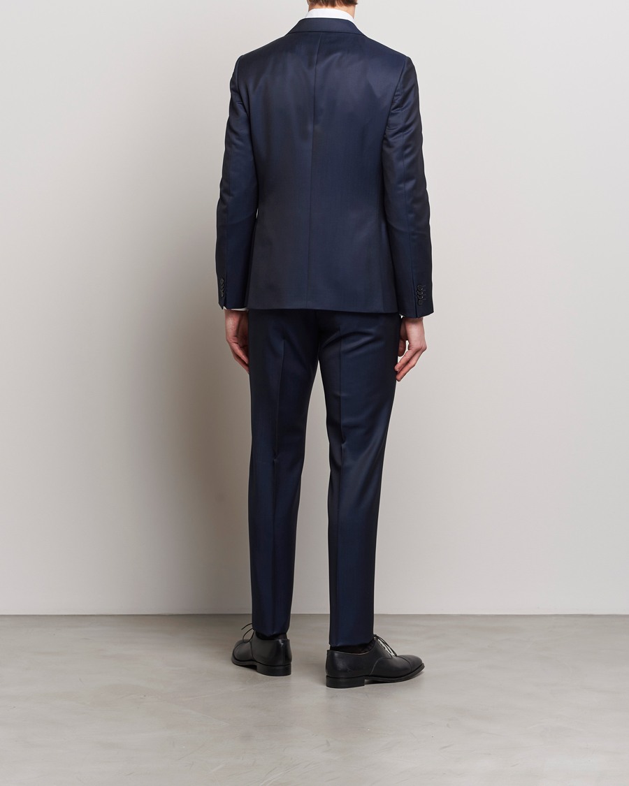 Mies | Puvut | Zegna | Tailored Wool Suit Navy