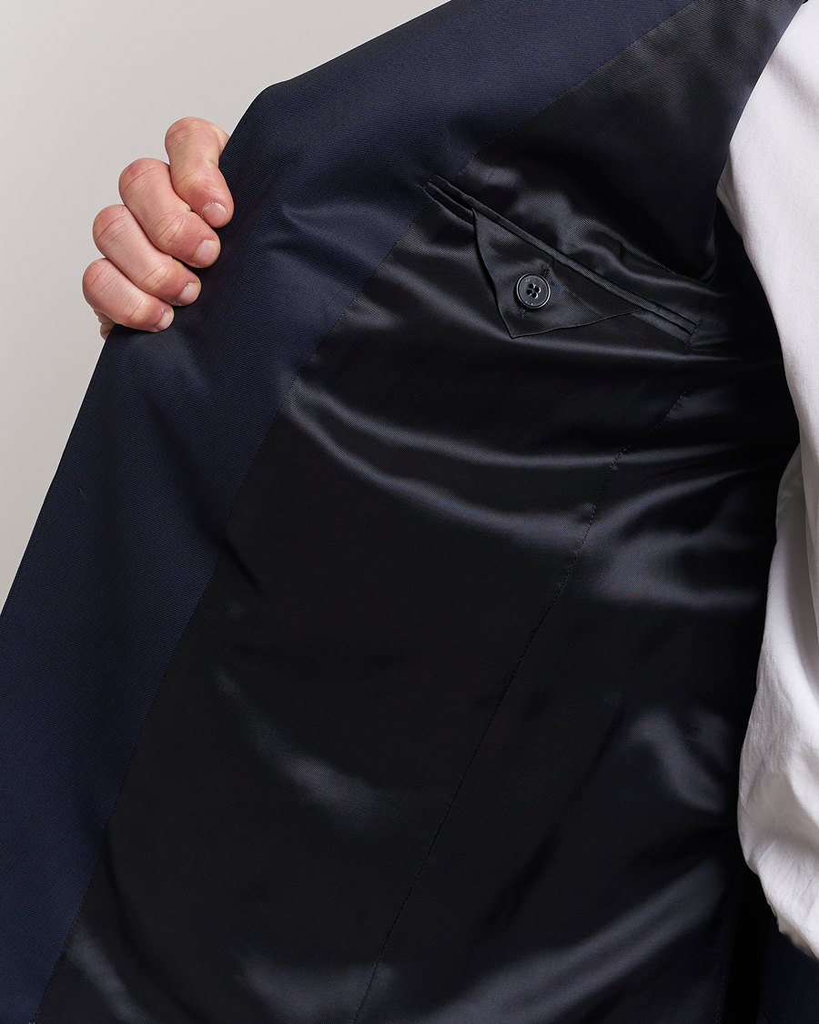 Mies | Puvut | Zegna | Tailored Wool Suit Navy