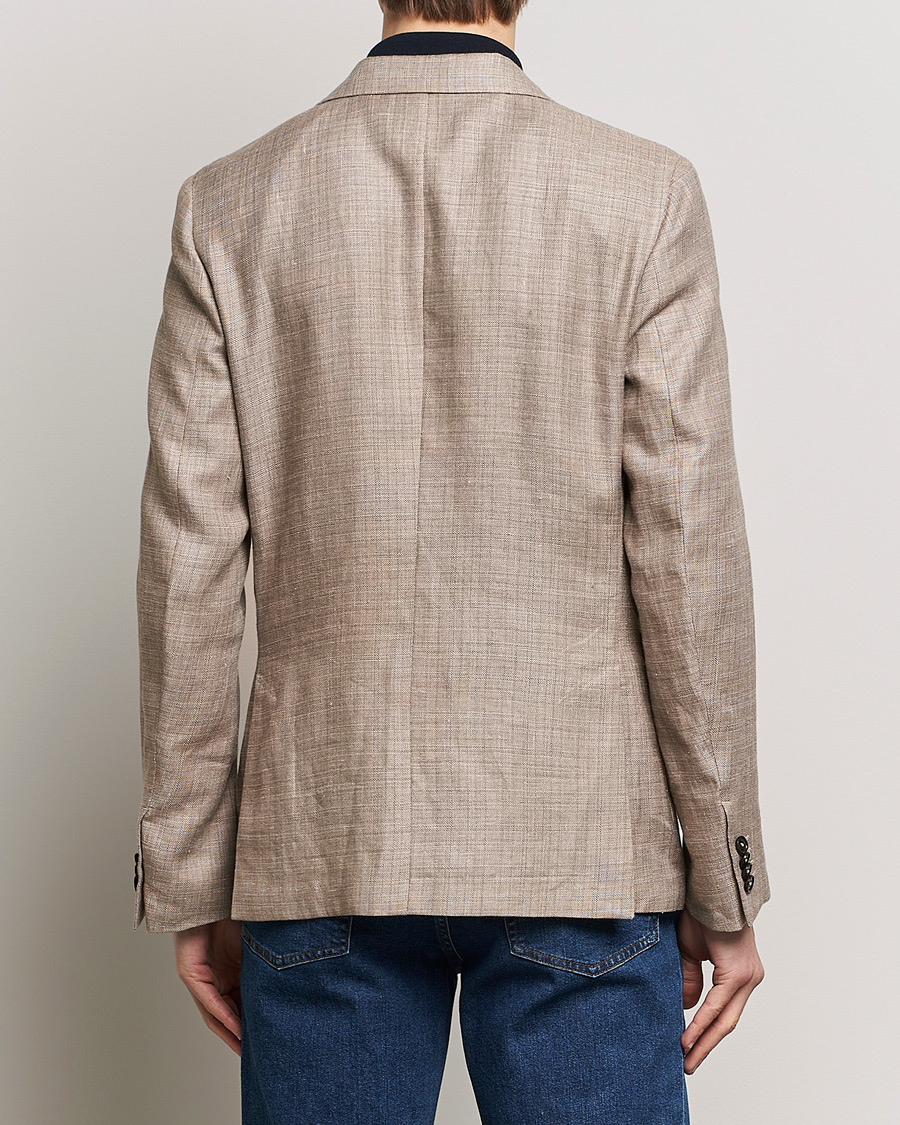 Mies | Pikkutakit | Zegna | Unconstructed Linen Blend Blazer Brown