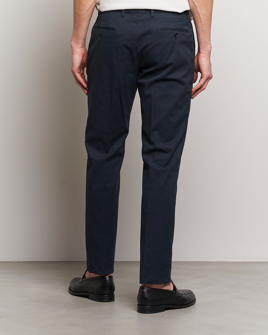 Mies | Housut | Zegna | Premium Cotton Chinos Navy