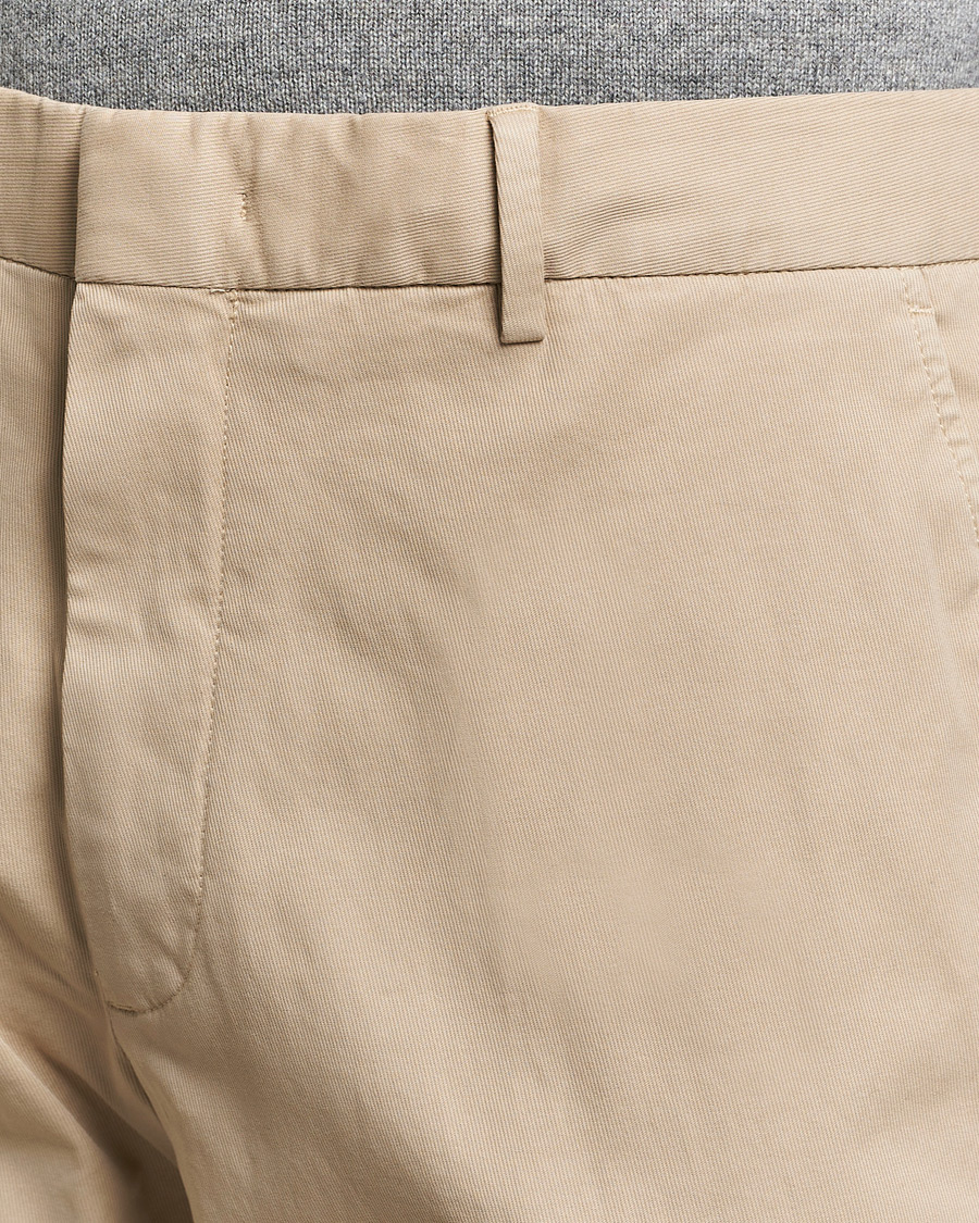 Mies | Housut | Zegna | Premium Cotton Chinos Beige