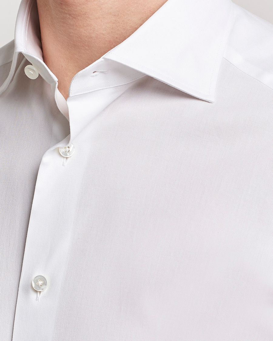 Mies | Kauluspaidat | Zegna | Slim Fit Dress Shirt White