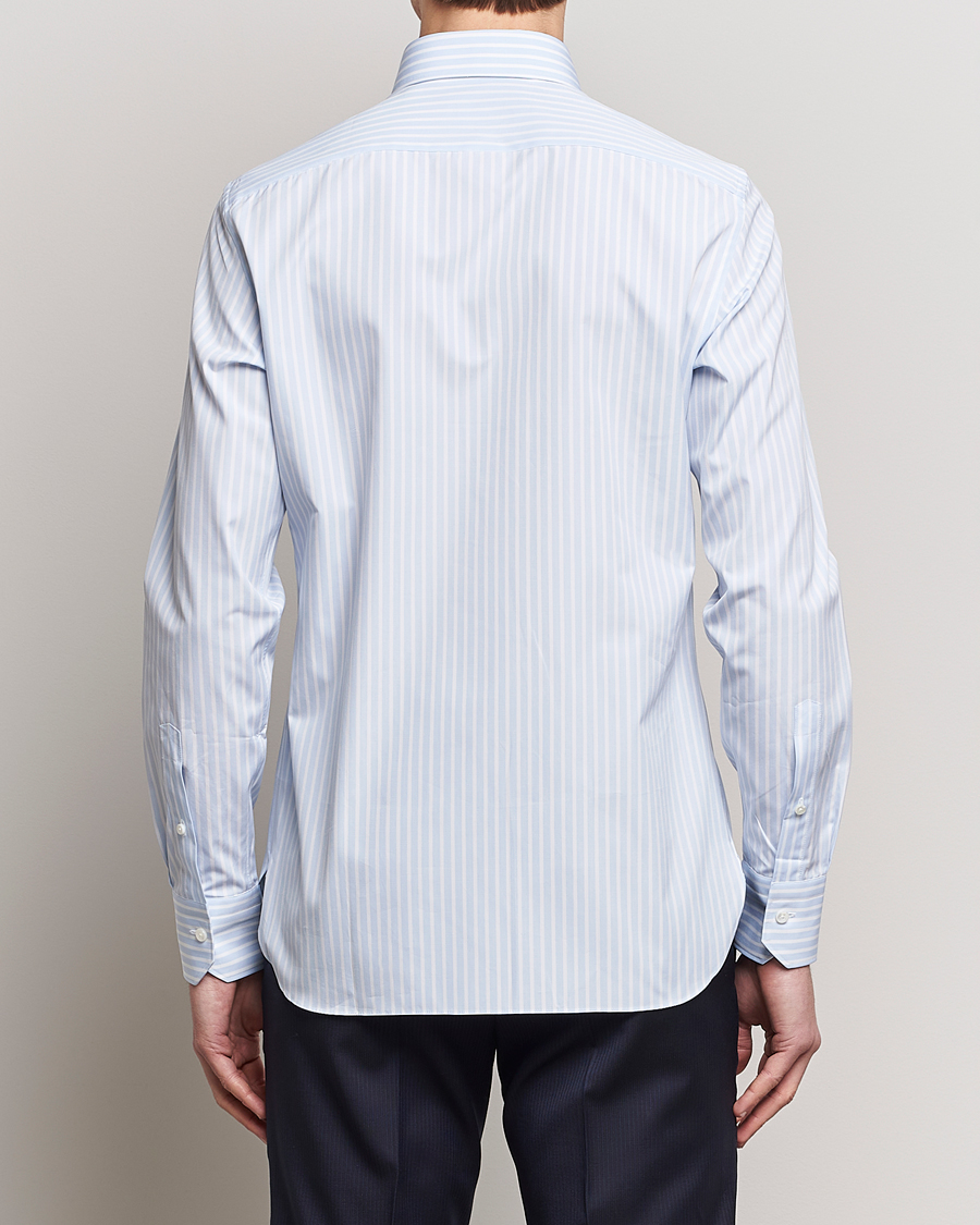 Mies | Kauluspaidat | Zegna | Slim Fit Dress Shirt Light Blue Stripe