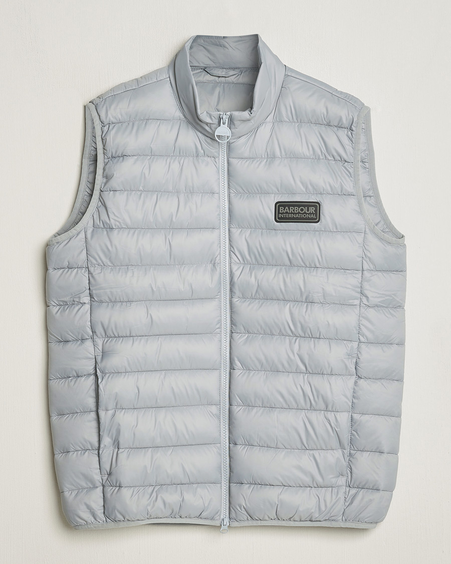 Mies | Takit | Barbour International | Tourer Reed Gilet Ultimate Grey