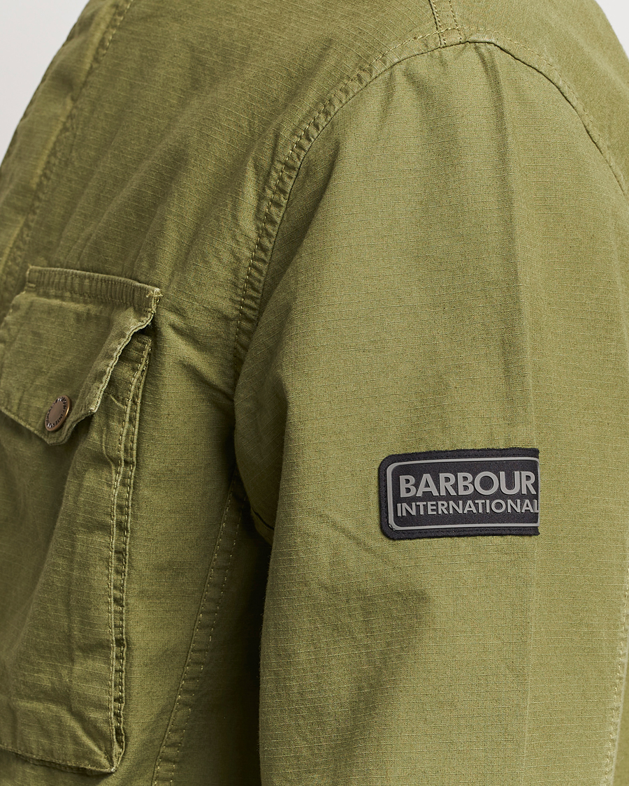 Mies | Takit | Barbour International | Tourer Chatfield Casual Jacket Olive Branch