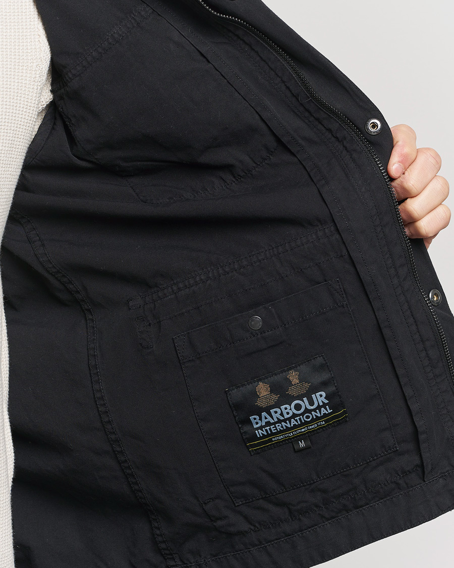Mies | Takit | Barbour International | Tourer Barwell Casual Jacket Black