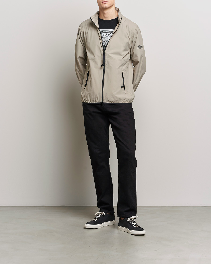 Mies | Takit | Barbour International | Rail Lightweight Jacket Concrete